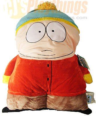 cartman pillow|large cartman plush for sale .